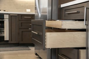 Custom Rollout Drawer Cabinet Kitchen